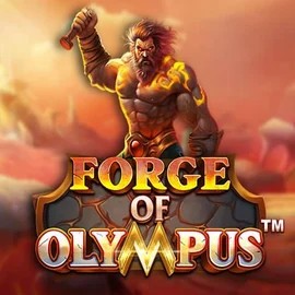 Forge of Olympus slot logo by Pragmatic Play at Cashed Casino