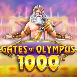 Gates of Olympus 1000 logo by Pragmatic Play Cashed Casino