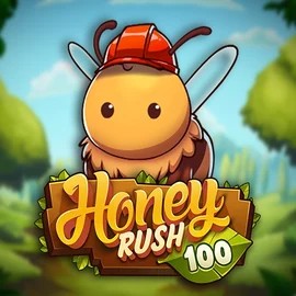 Honey Rush 100 game by Play’n GO – logo hosted on Cashed Casino