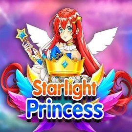 Starlight Princess slot logo by Pragmatic Play at Cashed Casino