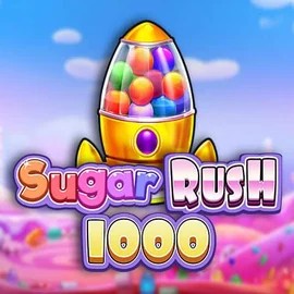 Sugar Rush 1000 game by Pragmatic Play – logo hosted on Cashed Casino